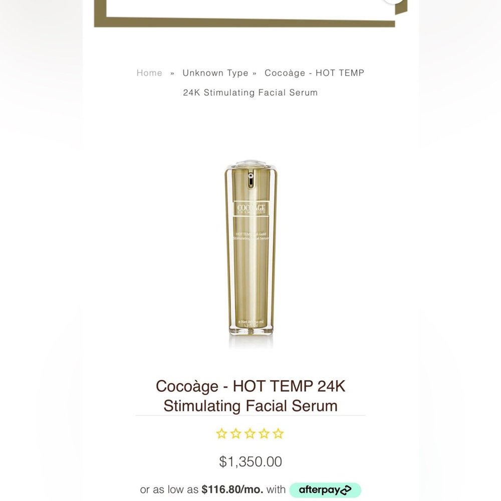 24K Gold Stimulating Facial Serum